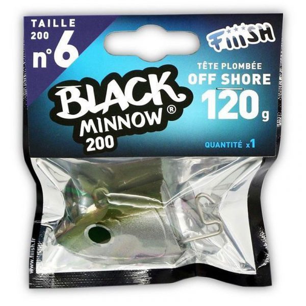 Fiiish Black Minnow Jighead No6 Offshore 120gr (2)