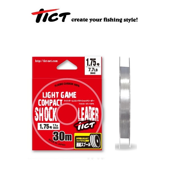 Tict Light Game Compact Shock Leader