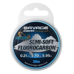 Πετονιά Savage Gear Semi Soft Fluorocarbon Seabass 30m