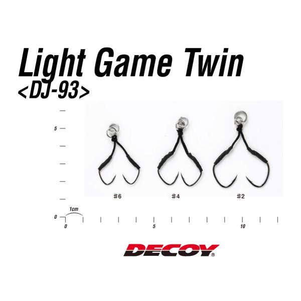 Assist Hook Decoy DJ-93 Light Game Twin (1)