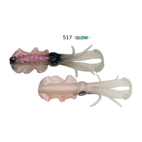 Ecogear Power Squid 3.5 #517 Glow