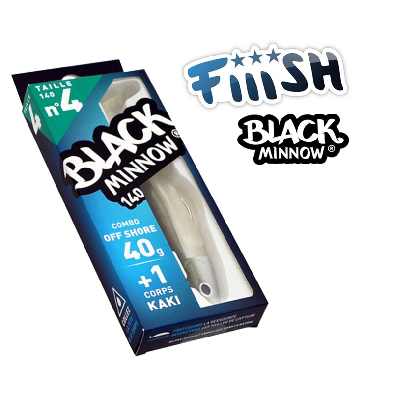 Fiiish Black Minnow No4 14cm 40gr Combo